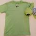 Under Armour Shirts & Tops | Boy's Under Armour Tshirt Green Heat Gear Size Yxs | Color: Green | Size: Xsb