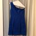 Jessica Simpson Dresses | Blue Off The Shoulder Jessica Simpson Dress | Color: Blue | Size: 8