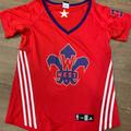 Adidas Tops | Adidas Stephen Curry All Star Jersey | Color: Red | Size: L