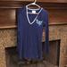 American Eagle Outfitters Dresses | American Eagle Outfitters Hoodie Dress Sm Navy | Color: Blue | Size: S