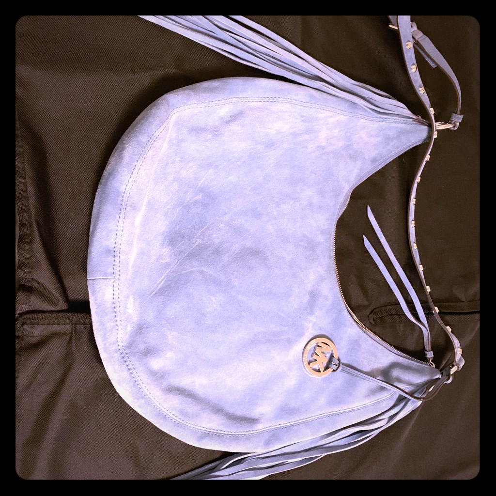 Michael Kors Bags | Awesome Michael Kors Handbag | Color: Blue | Size: 16.5”W X 12”H X 2.5”D