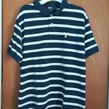 Polo By Ralph Lauren Shirts & Tops | Boys Polo By Ralph Lauren Polo Shirt Size 16-18 | Color: Blue/White | Size: 16b