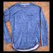 American Eagle Outfitters Shirts | American Eagle Long Sleeve Tee | Color: Blue | Size: Xs