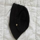 J. Crew Accessories | Black J Crew Hat | Color: Black | Size: Medium Large