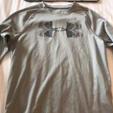 Under Armour Shirts & Tops | Boys Long Sleeve Gray Under Armour T Shirt Small S | Color: Gray | Size: Sb