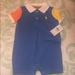Polo By Ralph Lauren One Pieces | Authentic Polo Ralph Lauren Onesie Size 6m | Color: Blue | Size: 6mb