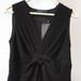Zara Tops | Brand New Zara Black Knot Tie Detail Top Size S | Color: Black | Size: S
