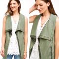 Anthropologie Jackets & Coats | Anthropologie Marrakech Tobolo Army Green Vest | Color: Green | Size: S