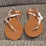 Kate Spade Shoes | A) Women’s Brand New Kate Spade Sandals Never Worn | Color: Gold | Size: 7m