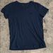 American Eagle Outfitters Shirts | American Eagle V-Neck Blue T-Shirt | Color: Blue | Size: M