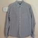 American Eagle Outfitters Shirts | American Eagle Long Sleeve Shirt | Color: Gray/White | Size: L