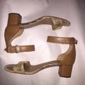 Tory Burch Shoes | Authentic Tory Burch Size 8.5 Brown/Gold Sandals | Color: Brown/Gold | Size: 8.5