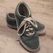 Vans Shoes | Boys Vans Size 2 1/2 Green With Black | Color: Black/Green | Size: 2.5b