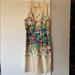 Anthropologie Dresses | Anthropologie Floral Dress | Color: Cream | Size: 0