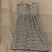 American Eagle Outfitters Dresses | American Eagle Striped Dress Strapless Xs | Color: Blue/White | Size: Xs