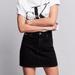 Urban Outfitters Skirts | Calvin Klein Black Denim Mini | Color: Black | Size: M