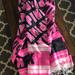 Pink Victoria's Secret Accessories | Brand New Victoria’s Secret Pink Blanket Scarf | Color: Black/Pink | Size: Os