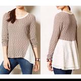 Anthropologie Tops | Anthropologie Clu+Willoughby Lace Top Size Medium | Color: Brown | Size: M