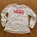 Vans Shirts & Tops | Boys Long Sleeve Vans Shirt | Color: Red/Silver | Size: Xlb