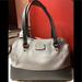 Kate Spade Bags | Authentic Kate Spade Gray Leather Bag. | Color: Gray/Silver | Size: 10.3''H X 14.8''W X 5.9''D Drop Length: 8''
