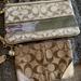 Coach Bags | Authentic Coach Wristlets | Color: Gold | Size: Os