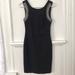 Zara Dresses | Black Dress With Beaded Accents- Zara-Sm | Color: Black | Size: S