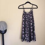 American Eagle Outfitters Dresses | American Eagle Patterned Dress | Color: Black/Purple | Size: Xs