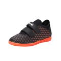 PUMA Future 6.4 IT V Jr Fußballschuh, Black White-Shocking Orange, 30 EU