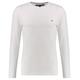 Tommy Hilfiger Herren Longsleeve aus Stretch-Jersey Extra Slim Fit, weiß, Gr. XL