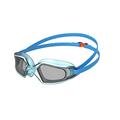 Speedo Unisex Kinder Hydropulse Junior Schwimmbrille, Pool Blau/Chilli Blau/Light Smoke, Einheitsgröße