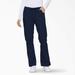 Dickies Women's Eds Signature Flare Leg Cargo Scrub Pants - Navy Blue Size M (86206)