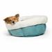 Best Friends By Sheri Ilan Cuddle Cup Plush Round Orthopedic Bolster Faux Fur in Green | 10 H x 24 W x 24 D in | Wayfair 3135B