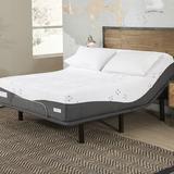 Twin XL Medium 10" Gel/Foam Mattress - Comforpedic From Beautyrest Gel Memory Foam w/ Adjustable Base | 80 H x 38 W 10 D in Wayfair 35602-04758-WFA