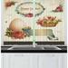 East Urban Home Easter 55" 2 Piece Kitchen Curtain Set Polyester | 39 H x 55 W x 2.5 D in | Wayfair 061A60EA990647CCAFDFE6B7A30E4AED