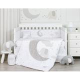 Harriet Bee Mccarroll Good Moon'n 5 Piece Crib Bedding Set Polyester/Cotton in Pink | Wayfair 892BA9E66853454887E80883434504E8