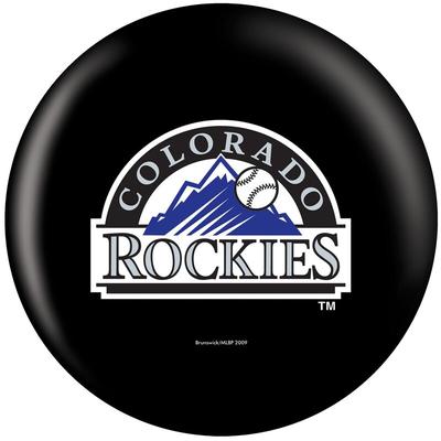 "Colorado Rockies Bowling Ball"