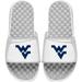 Men's ISlide White West Virginia Mountaineers Primary Logo Slide Sandals