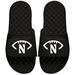 Men's ISlide Black Northwestern Wildcats Football Logo Slide Sandals