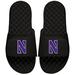 Men's ISlide Black Northwestern Wildcats Primary Logo Slide Sandals