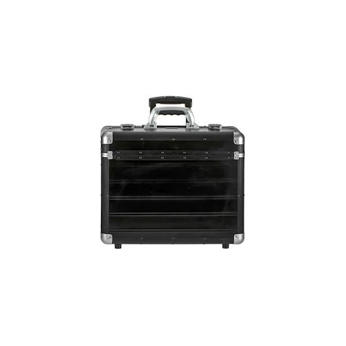 Alumaxx Pilotenkoffer Trolley Business Koffer Aktenkoffer Rollen schwarz 45166