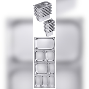 Contacto GN-Behälter 1/2, 150 mm, schwere Qualität Image