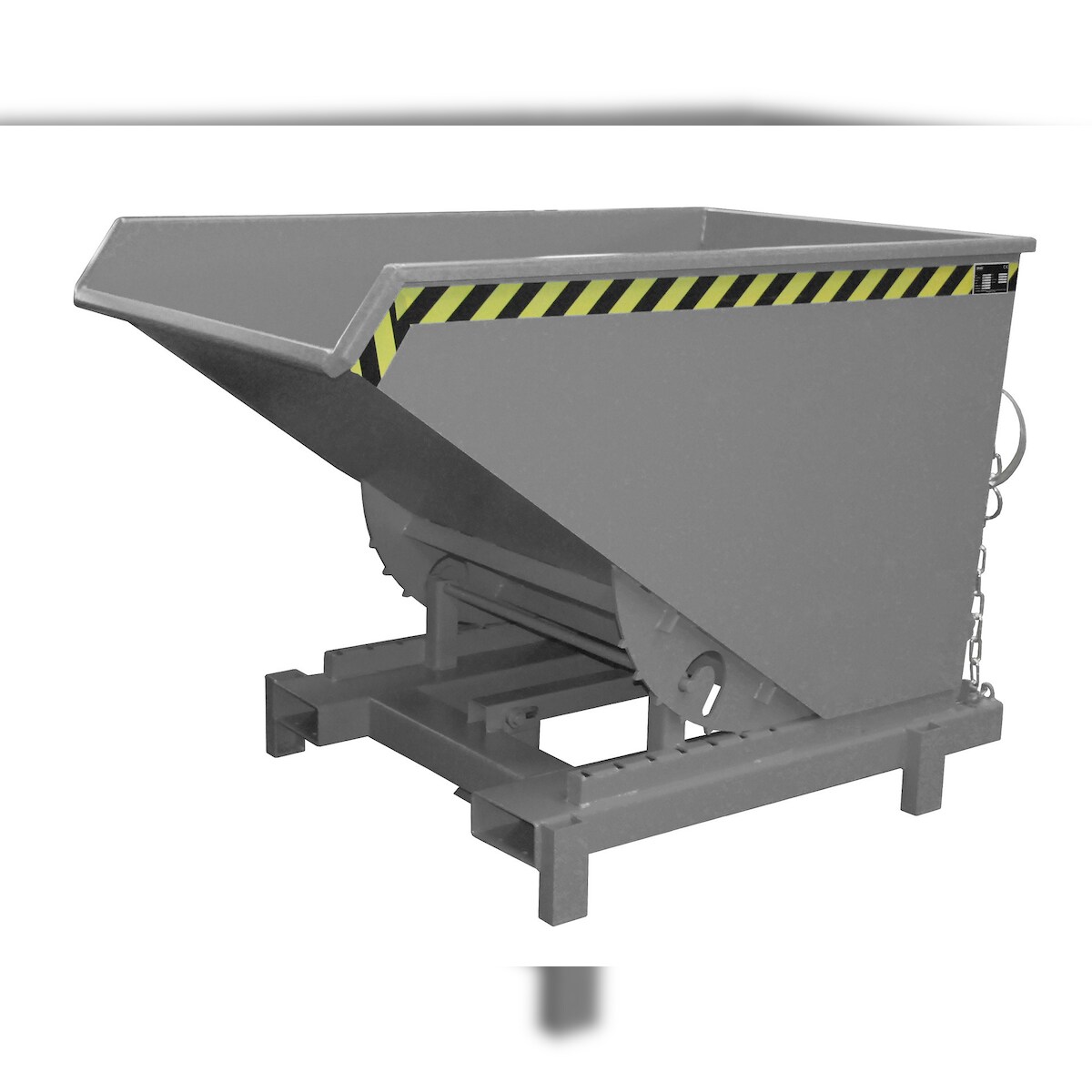 Bauer Schwerlast Kipper SK 1200 lackiert RAL7005 Mausgrau Stapler Anbaugerät Image