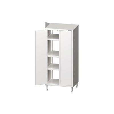Stalgast Edelstahl Durchreiche-Hochschrank mit Flügeltüren, 1100x600x1800 mm, verschweißt Image