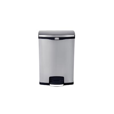 Rubbermaid Tretabfalleimer Slim Jim 1901999 Metall 90l Image