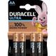 DURACELL Ultra Power MN1500-LR6-AA-Mignon 4er Blister