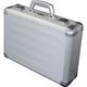 Jüscha ALUMAXX Attaché Laptopkoffer VENTURE Aluminium Aktenkoffer Pilotenkoffer Aluaktenkoffer silber matt 45160