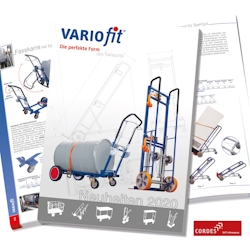 VARIOfit Luftrollen Satz Lenkrolle Schwenkrolle Transportrolle Image