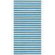 Mank Besteckservietten Airlaid Heiko in Blau, 40 x 40 cm, 75 Stück - Bestecktaschen Streifen