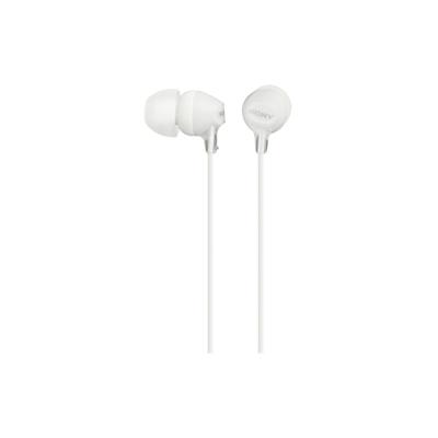 Sony MDR-EX155AP Kopfhörer Verkabelt im Ohr Weiß