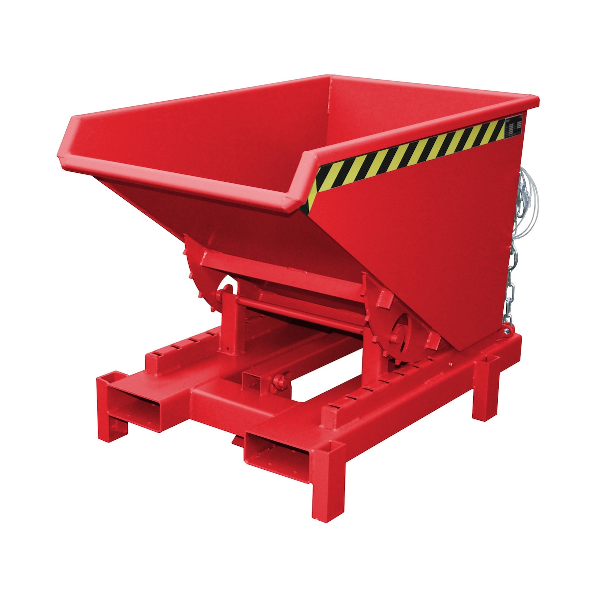 Bauer Schwerlast Kipper SK 300 lackiert RAL3000 Feuerrot Stapler Anbaugerät Image